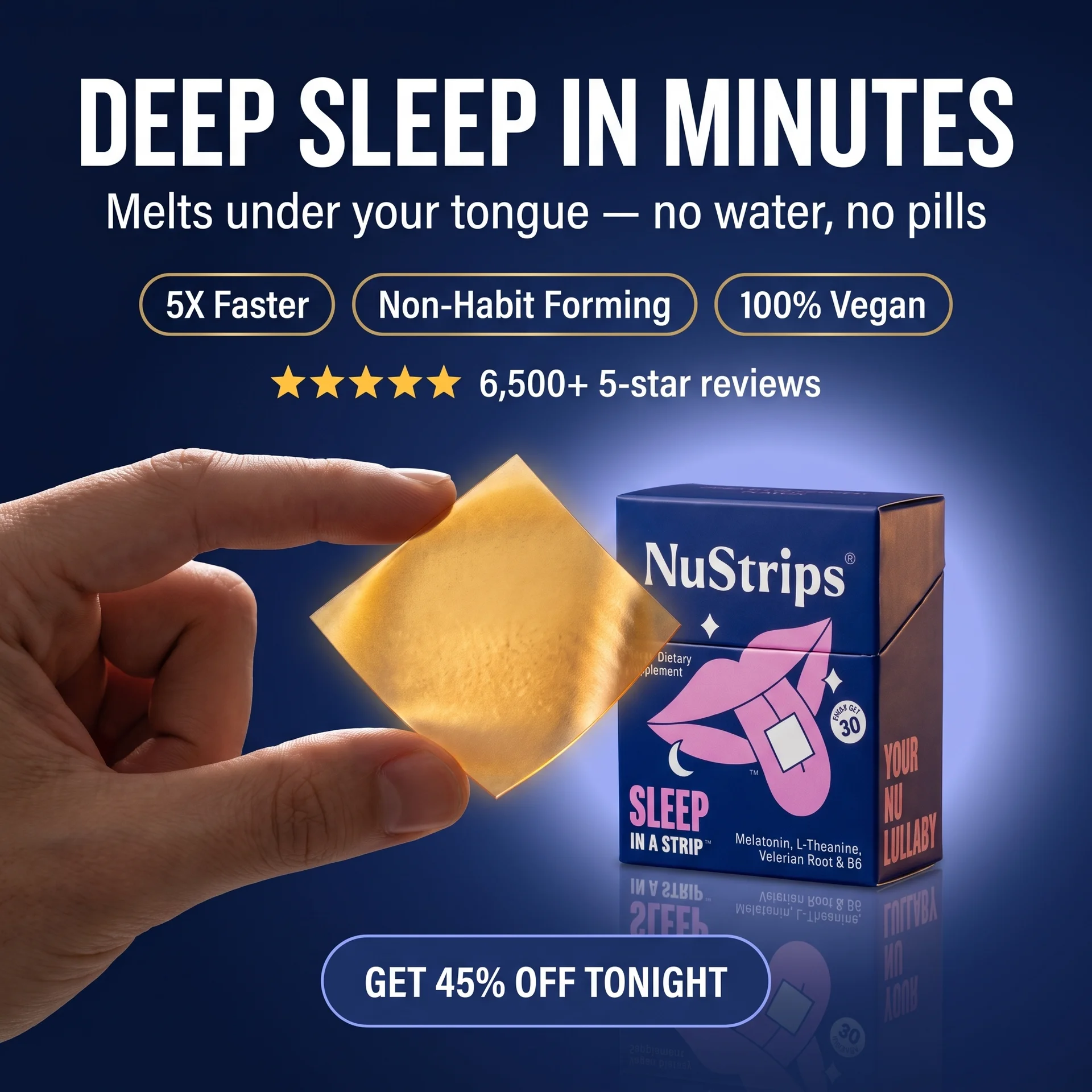 NuStrips Facebook ad