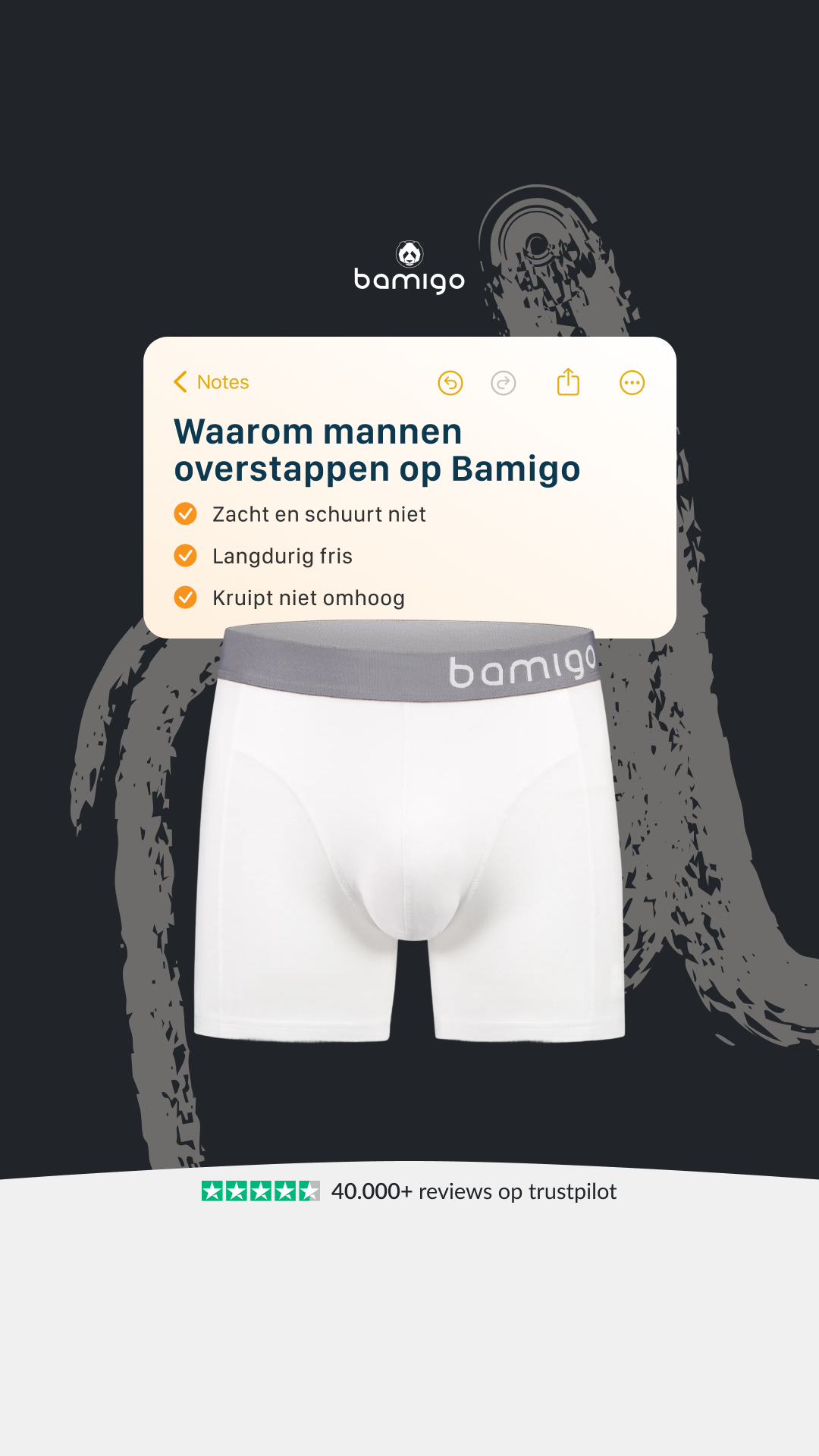 Bamigo Facebook ad