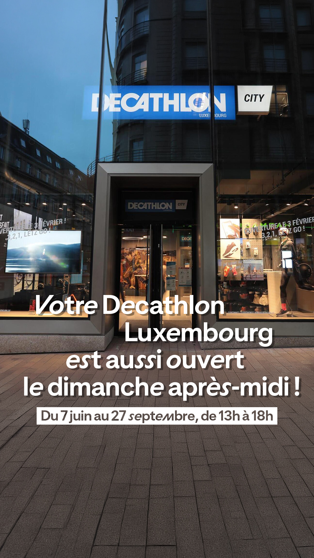 Decathlon Belgium Facebook ad