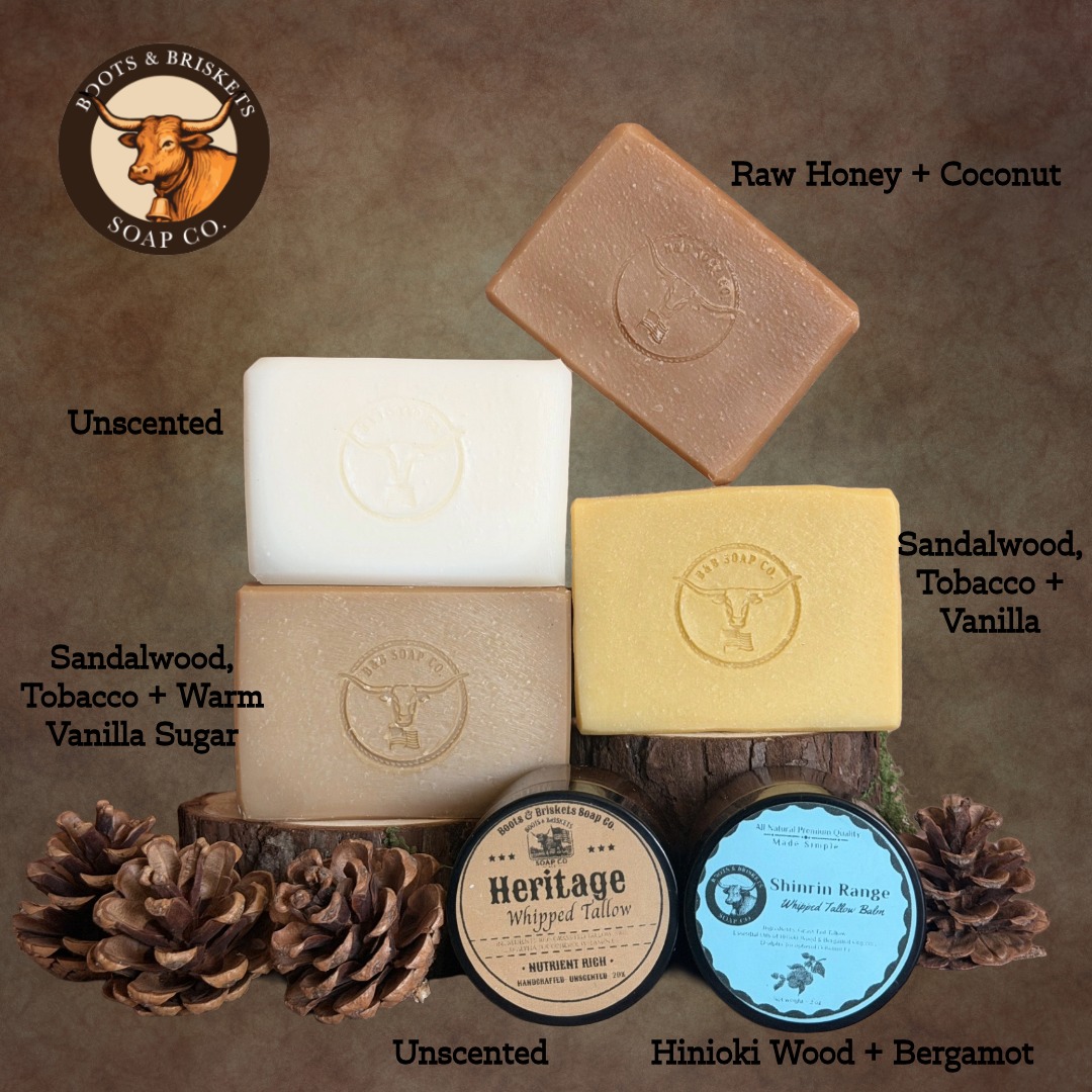 Boots & Briskets Soap Co., LLC Facebook ad: Boots & Briskets Soap Co