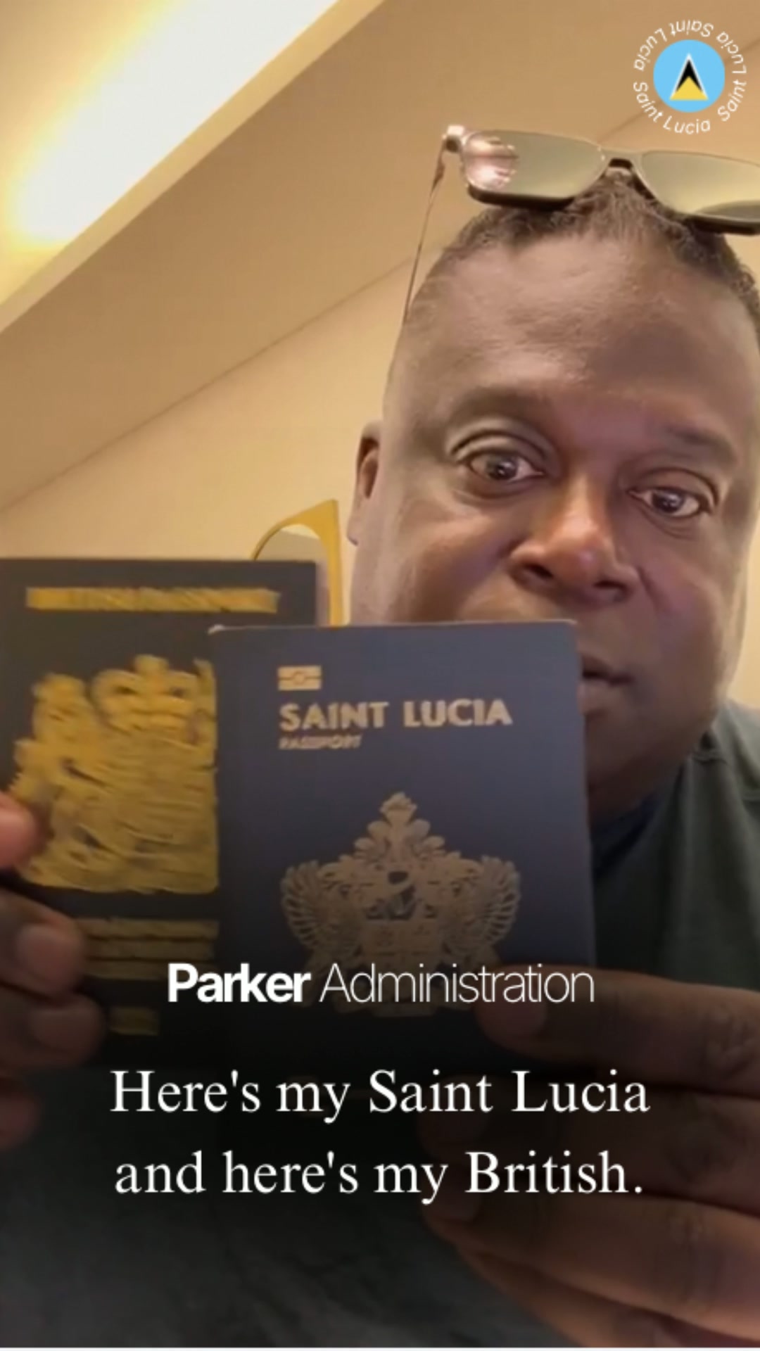 The Parker Administration Agency Facebook ad: Apply for your British Passport Now