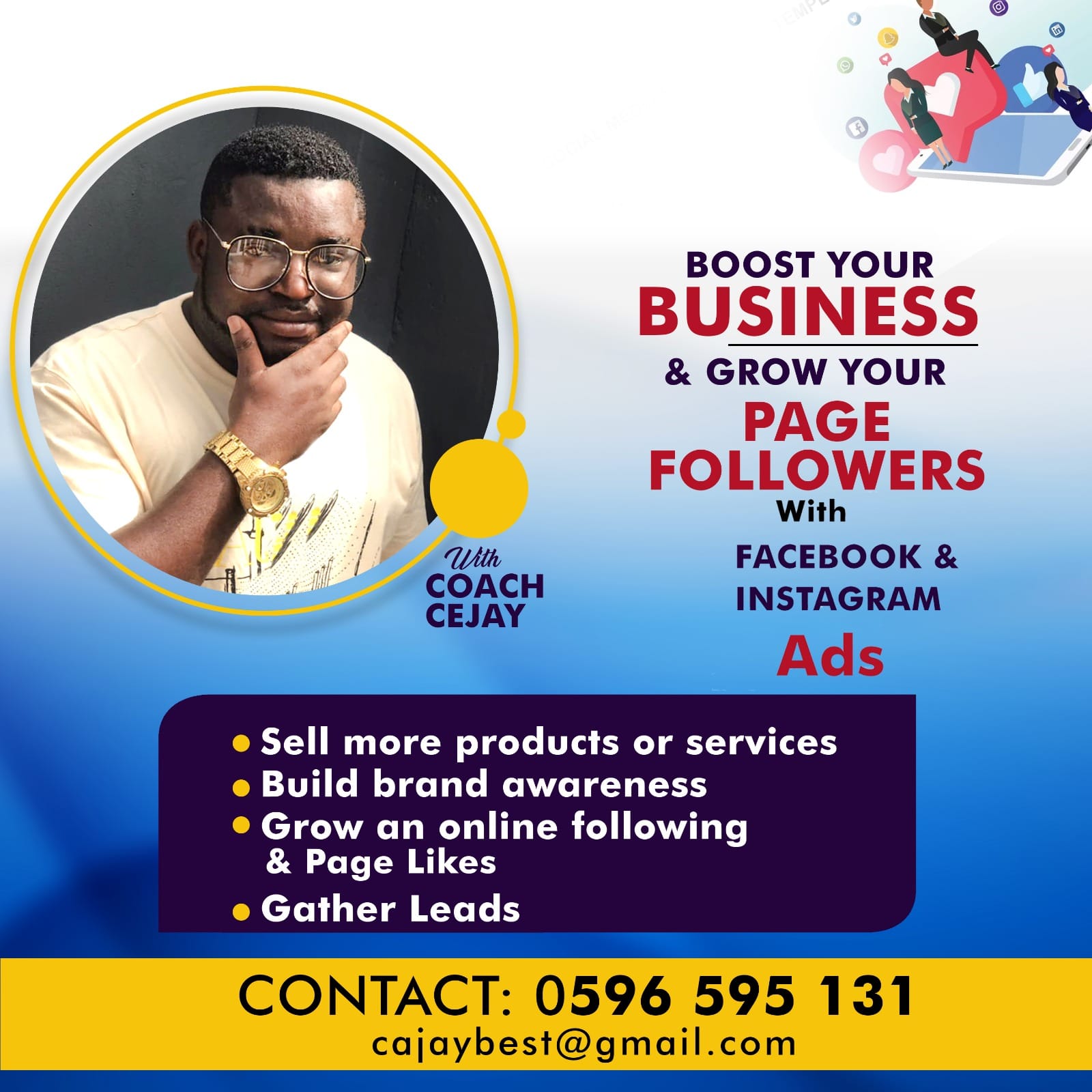 CejayBest Enterprises Facebook ad: Are you having P00R sells in your Business…
