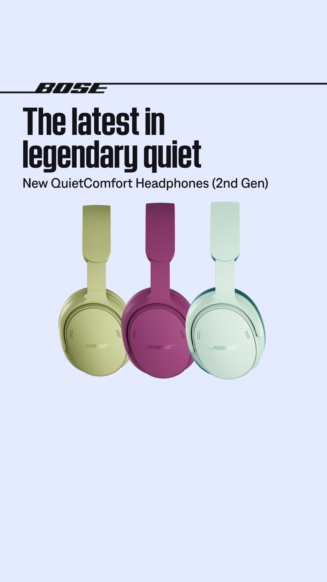 Bose Facebook ad