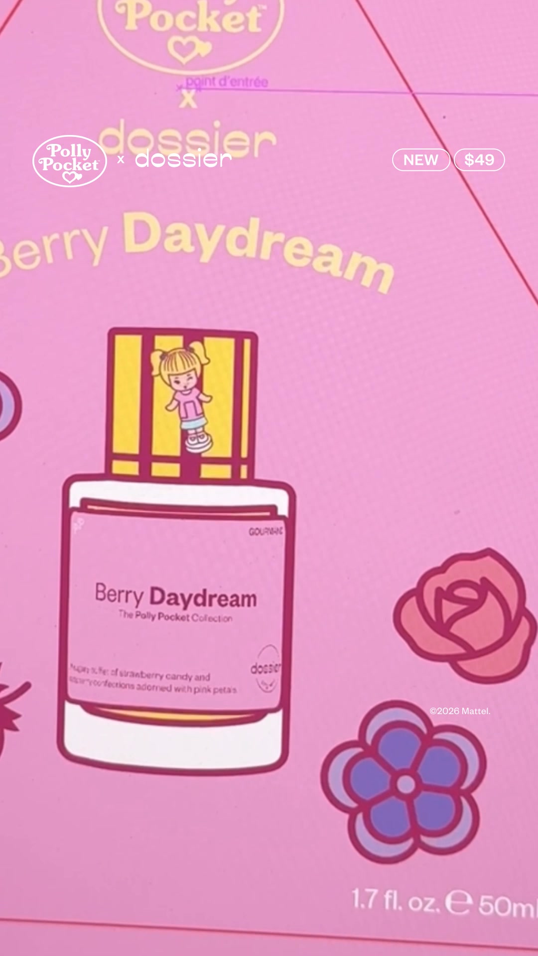 Dossier Facebook ad: Dossier x Polly Pocket Is Here