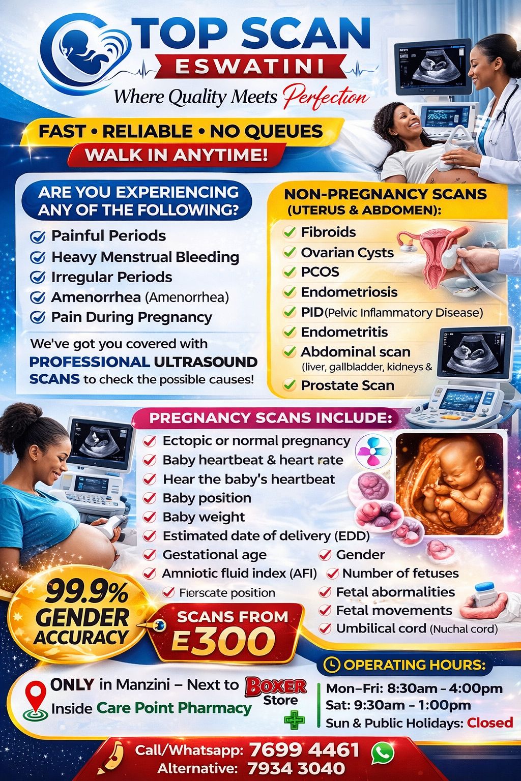 TOP SCAN Eswatini Facebook ad: We provide the best ultrasound scan services in…