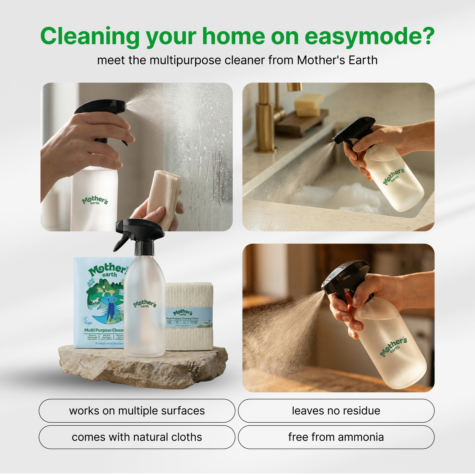 Mothers Earth Facebook ad
