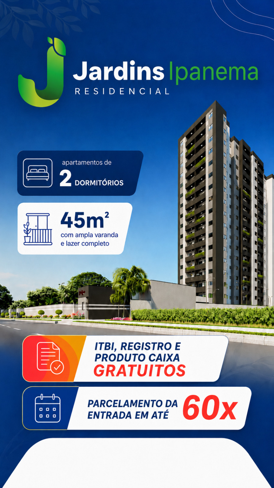 ESC Empreendimentos Facebook ad: Entrada facilitada!