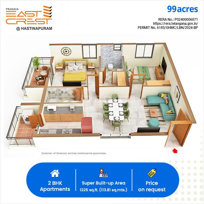 99acres Hyderabad Real Estate Facebook ad