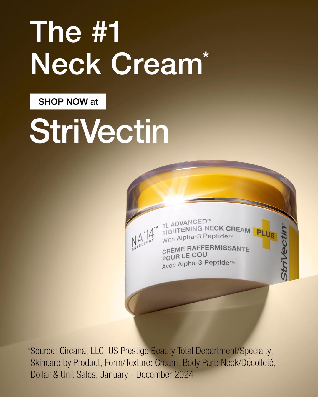 StriVectin Facebook ad: Love Your Neck for Life