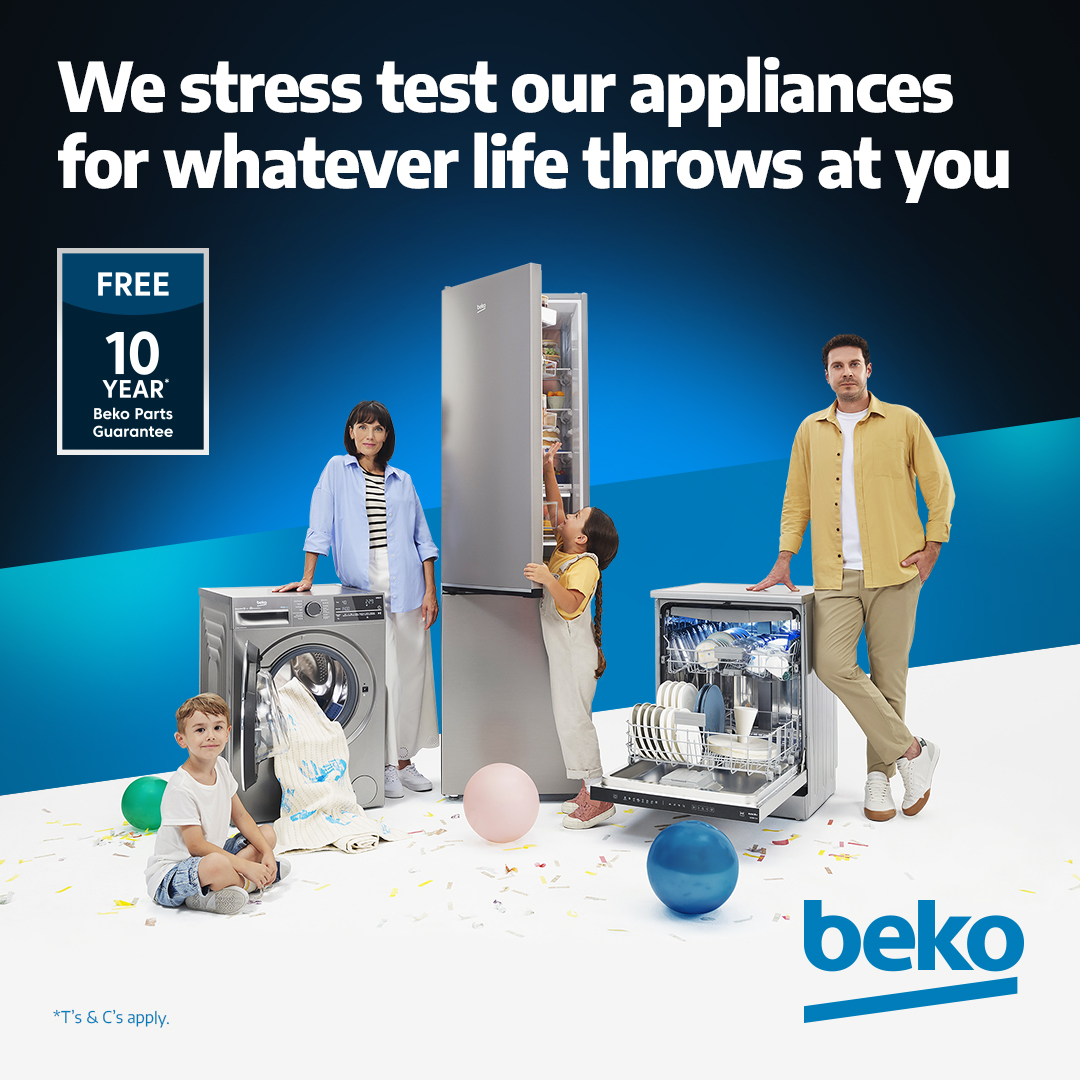 Argos Facebook ad: Take the stress out of life with Beko…