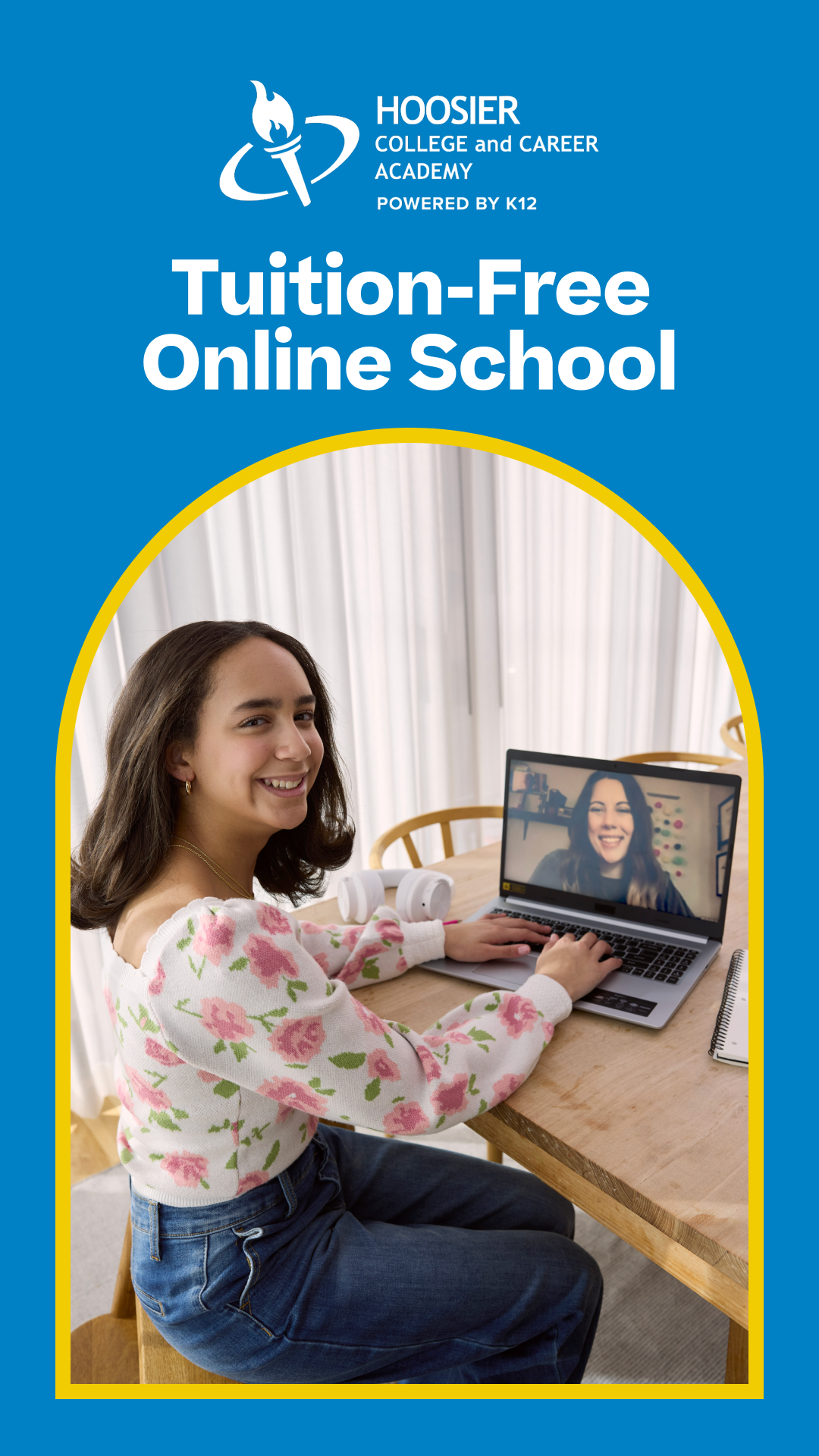 Hoosier College and Career Academy Facebook ad