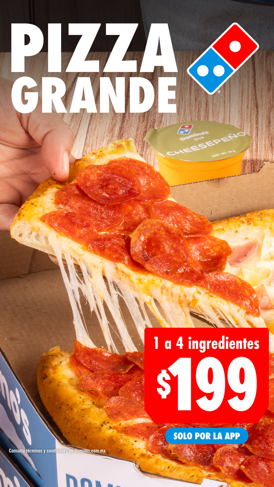 Domino's Mx Facebook ad