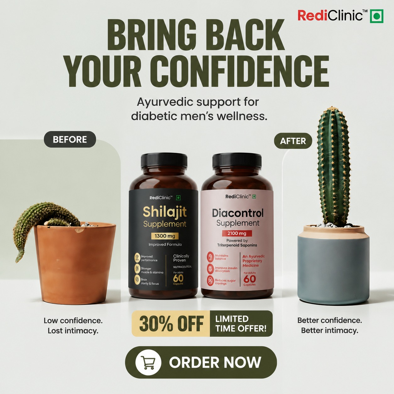 RediClinic Premium Wellness Facebook ad: From Ah to Aaaaaahhh That’s What She Wants
