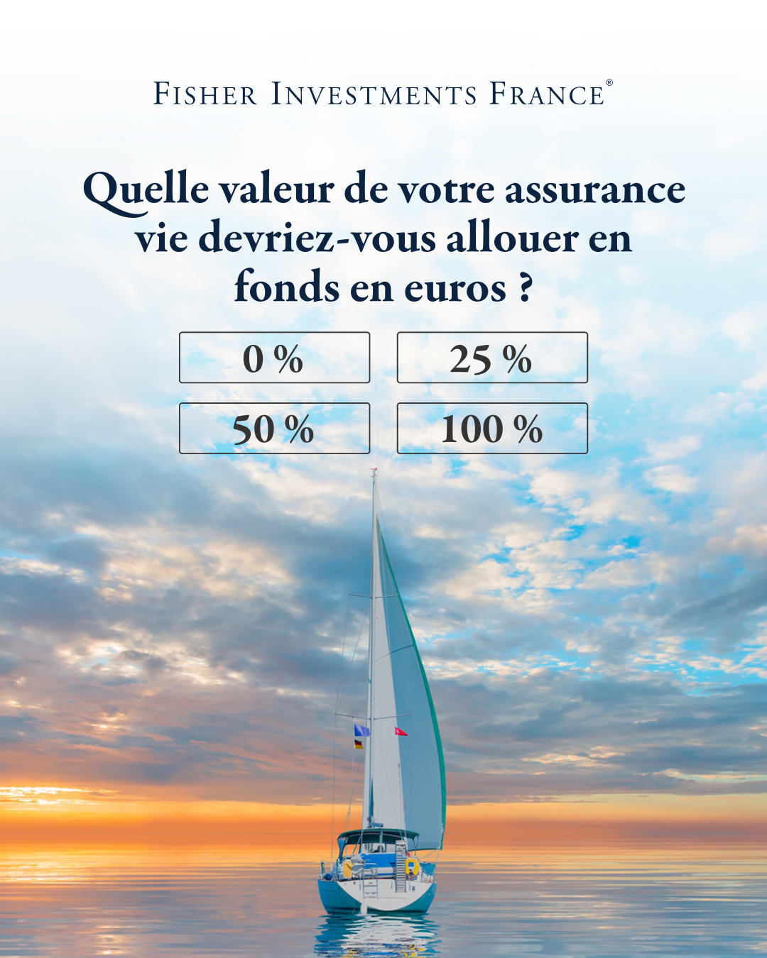 Fisher Investments France Facebook ad