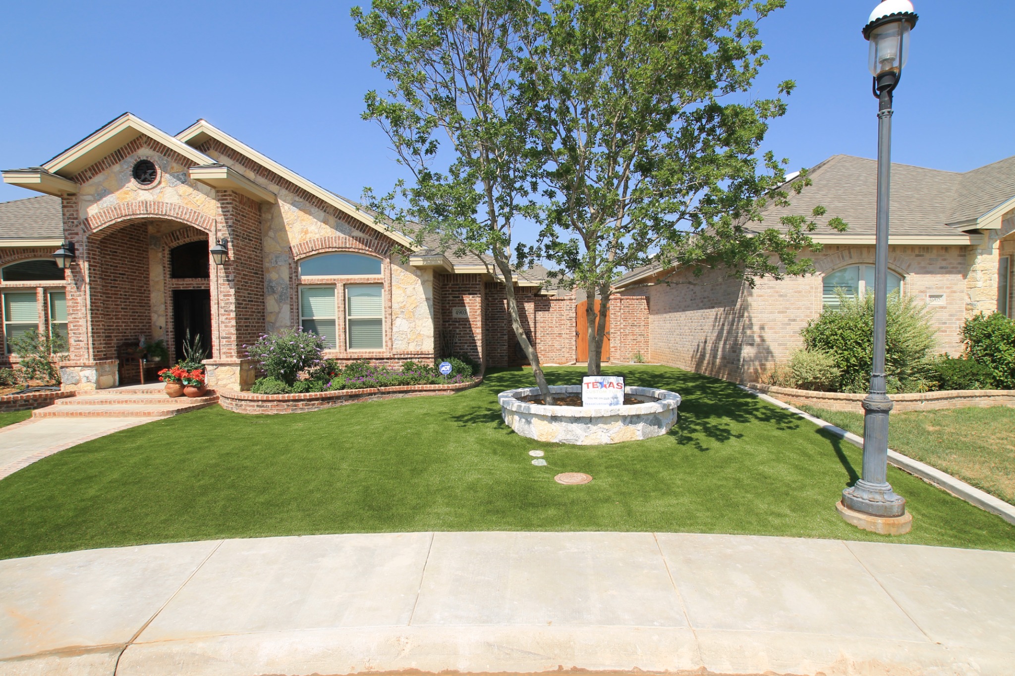 Texas Custom Turf Facebook ad: What if your lawn didn’t need watering…