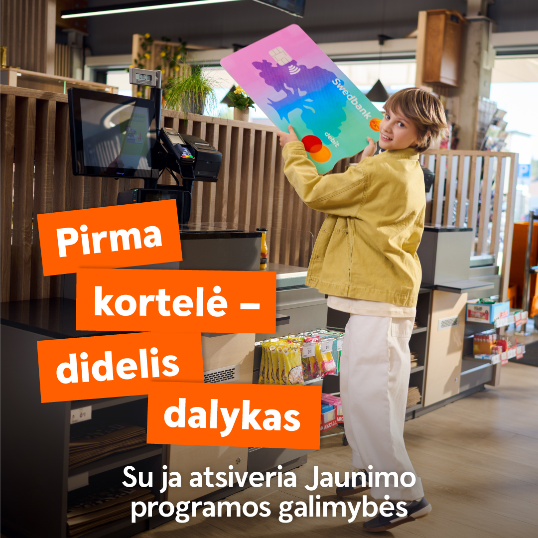 Swedbank Lietuvoje Facebook ad