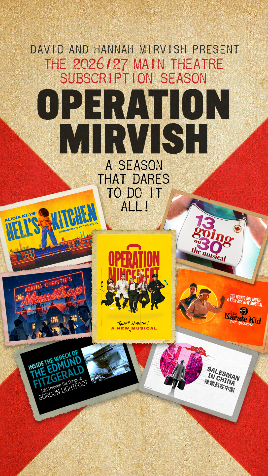 Mirvish Productions Facebook ad