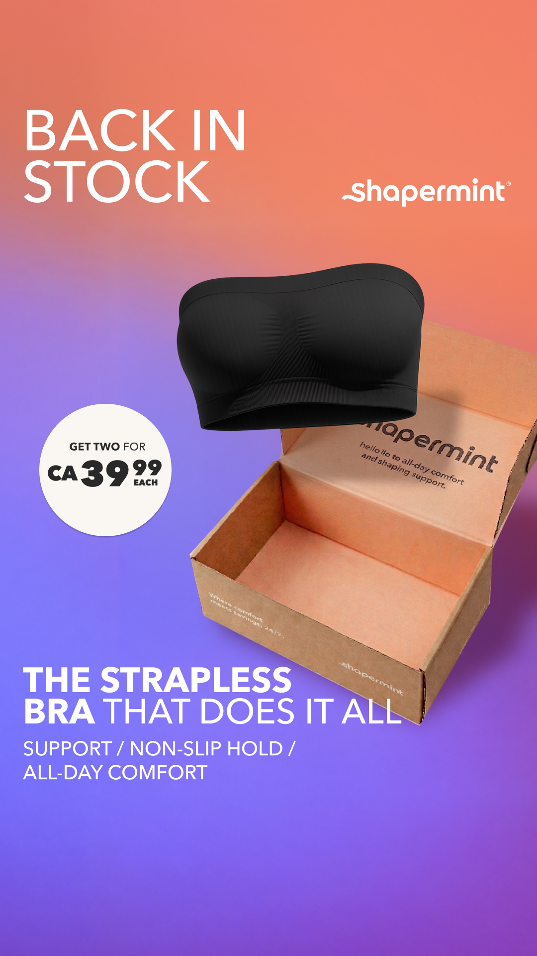 Shapermint Facebook ad