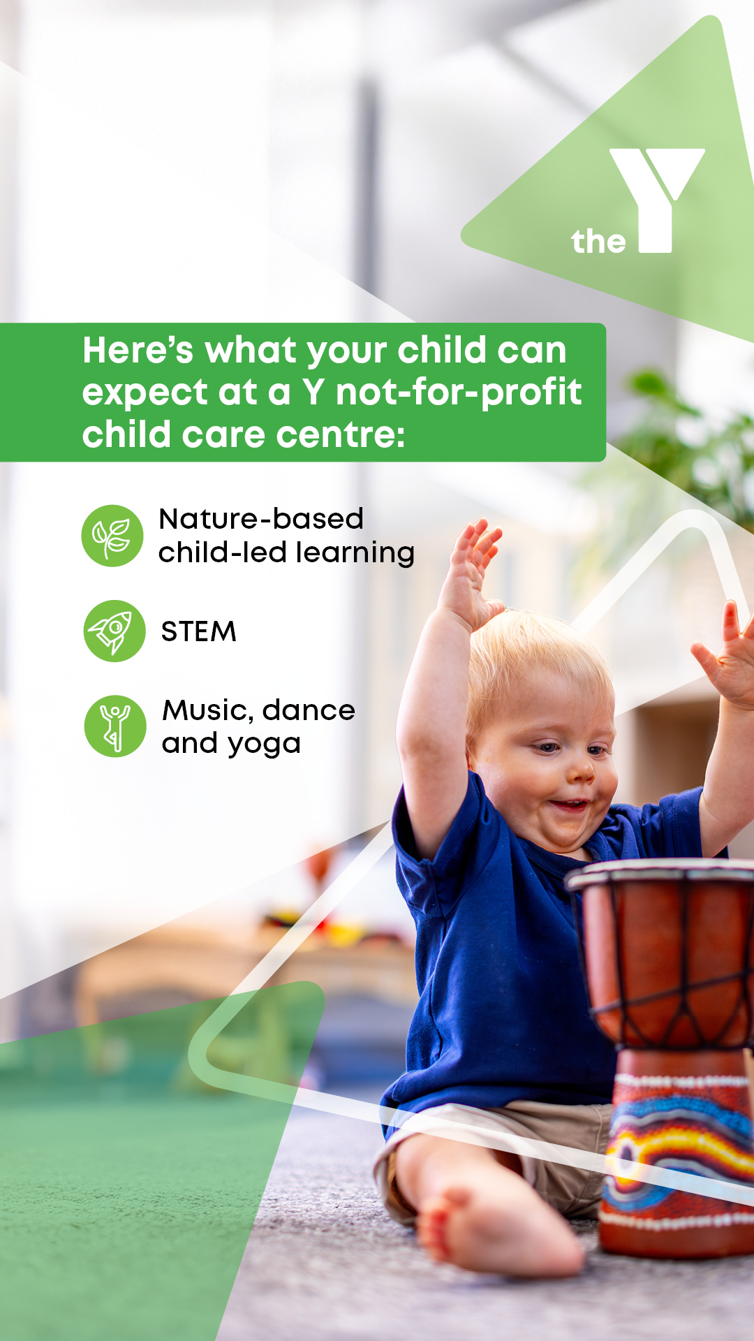 YMCA Early Learning Facebook ad