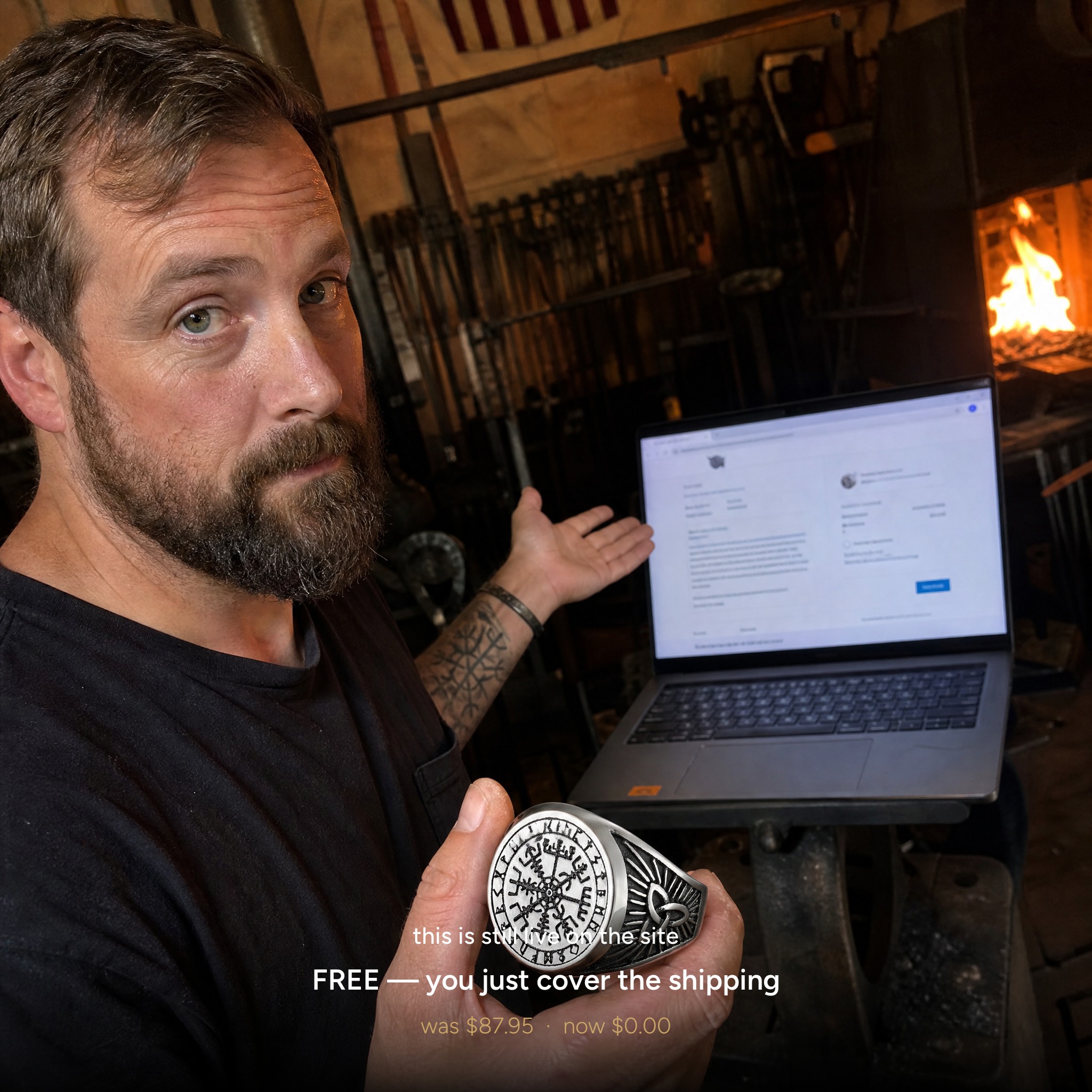 Forge & Fjord Facebook ad