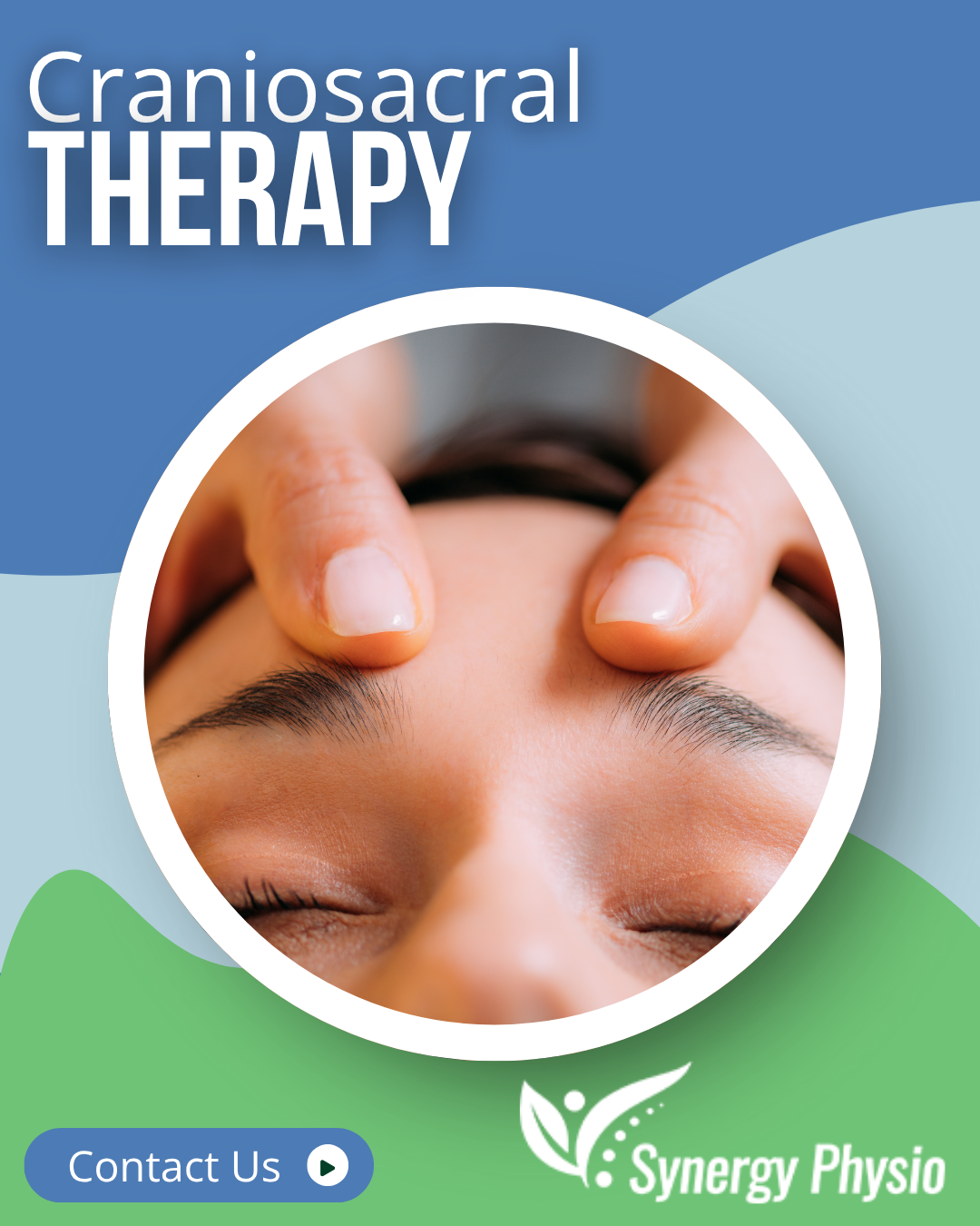 Synergyphysio Facebook ad: Discover the benefits of craniosacral therapy at Synergy…