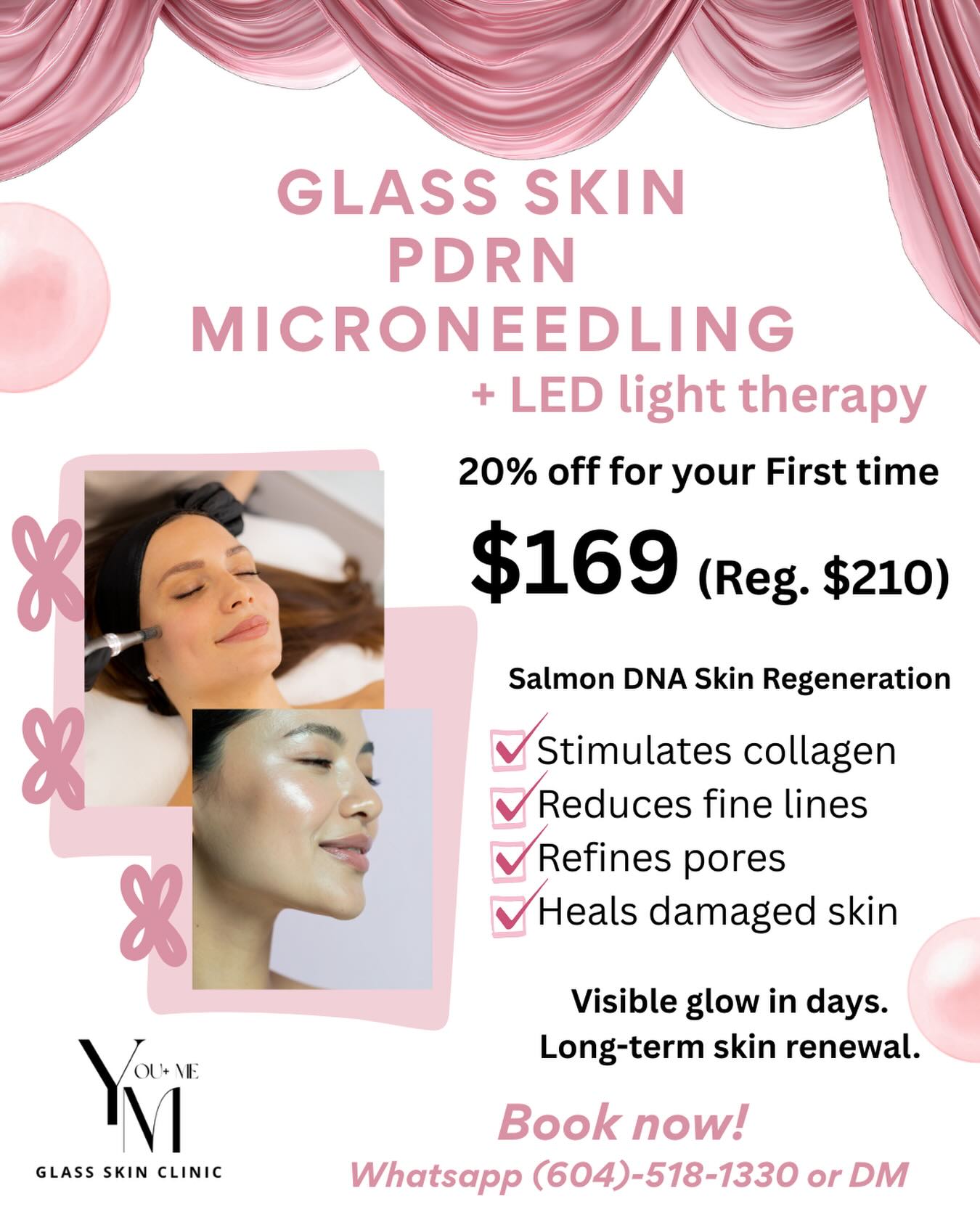 YM beauty Facebook ad