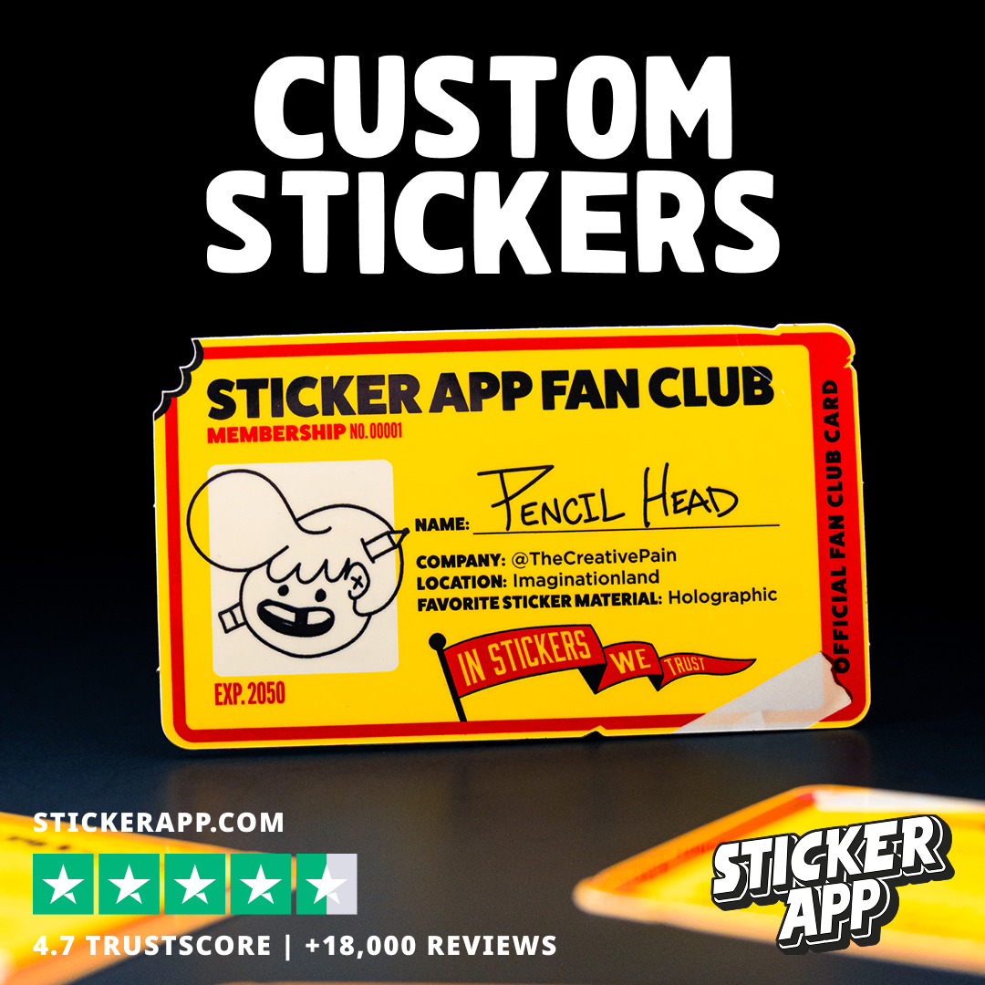 StickerApp Facebook ad