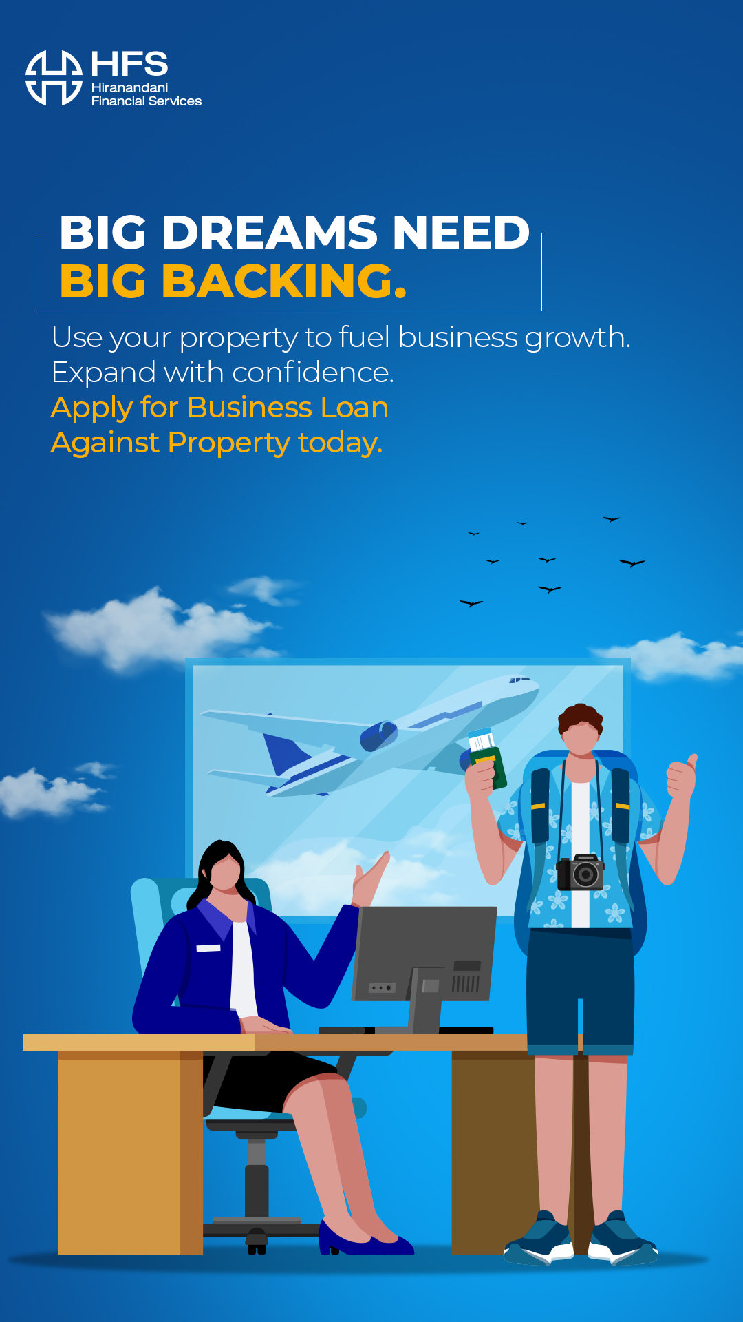 Hiranandani Financial Services Facebook ad