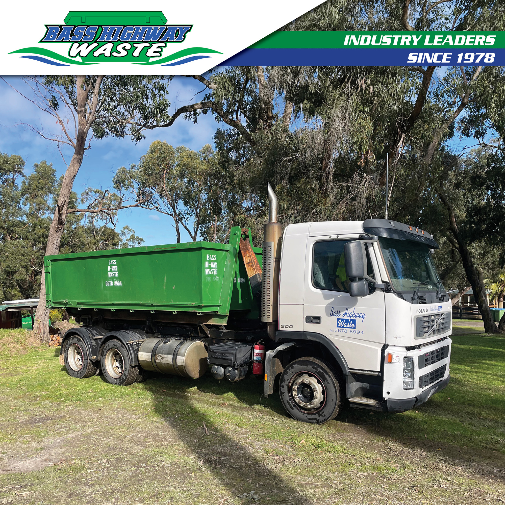 Bass Highway Waste Facebook ad: Bass Highway Waste | Skip Bin Hire & Waste Management