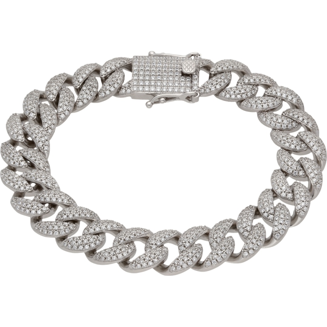 William May Jewellers Facebook ad: Luxury heavy bracelets crafted from 9ct gold and…