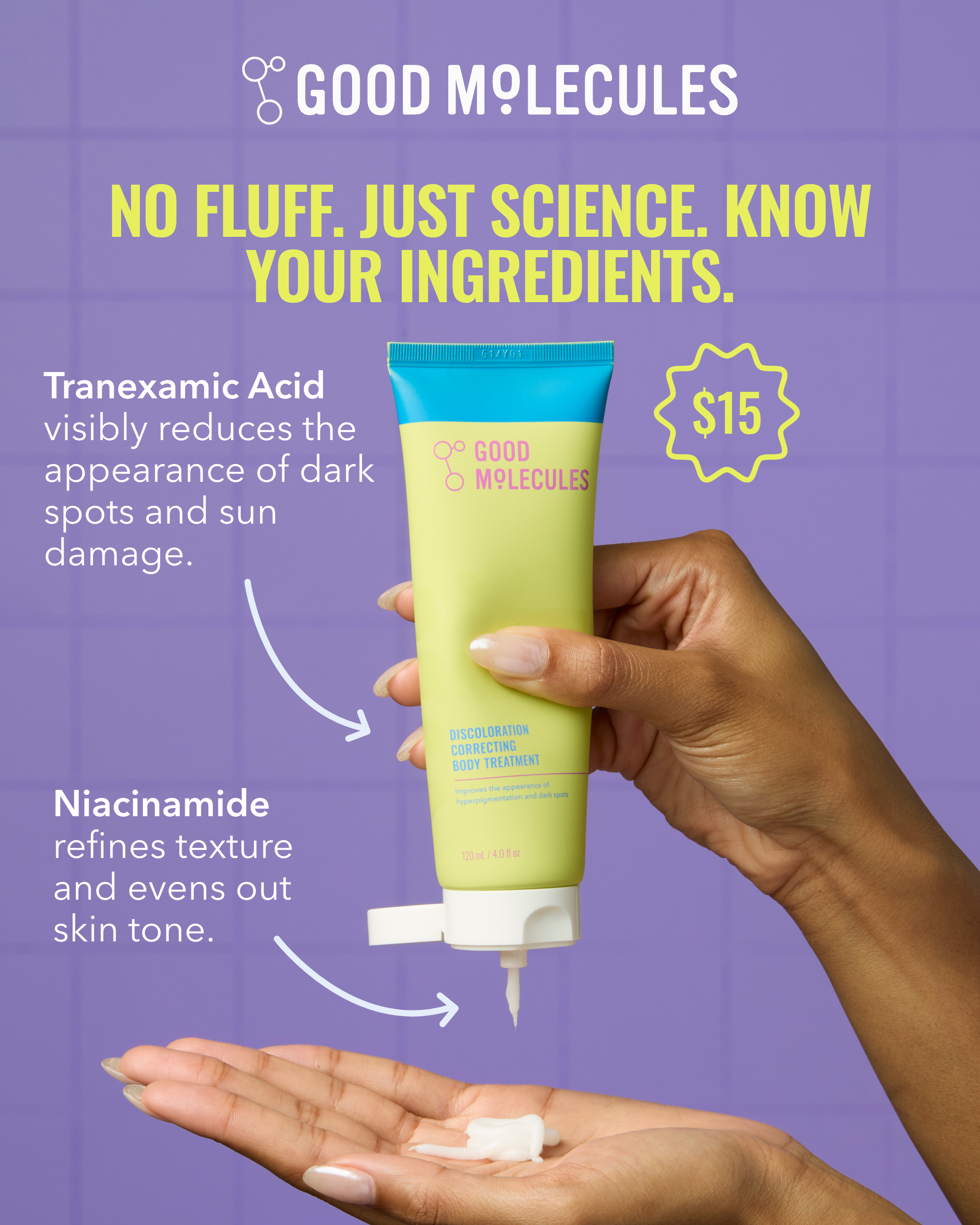 Good Molecules Facebook ad