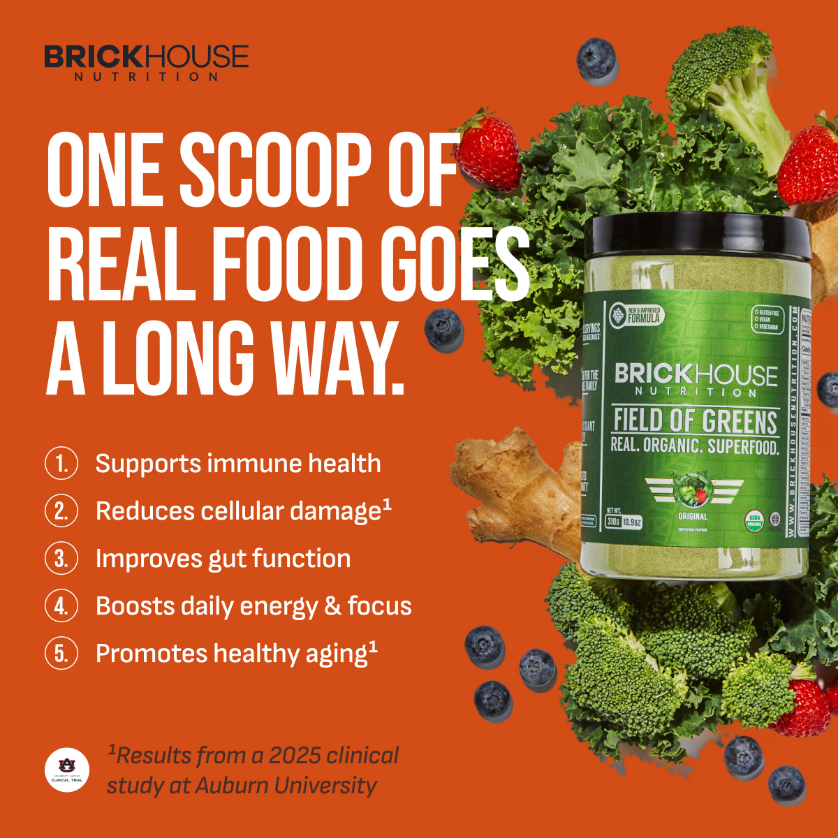 BrickHouse Nutrition Facebook ad