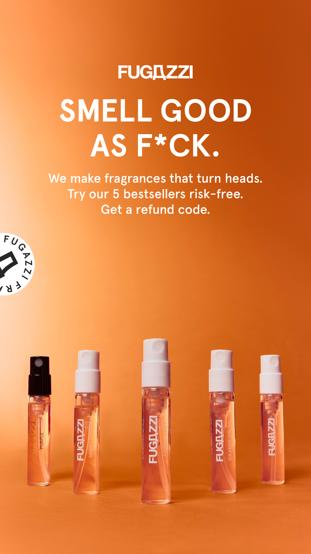 Fugazzi Fragrances Facebook ad