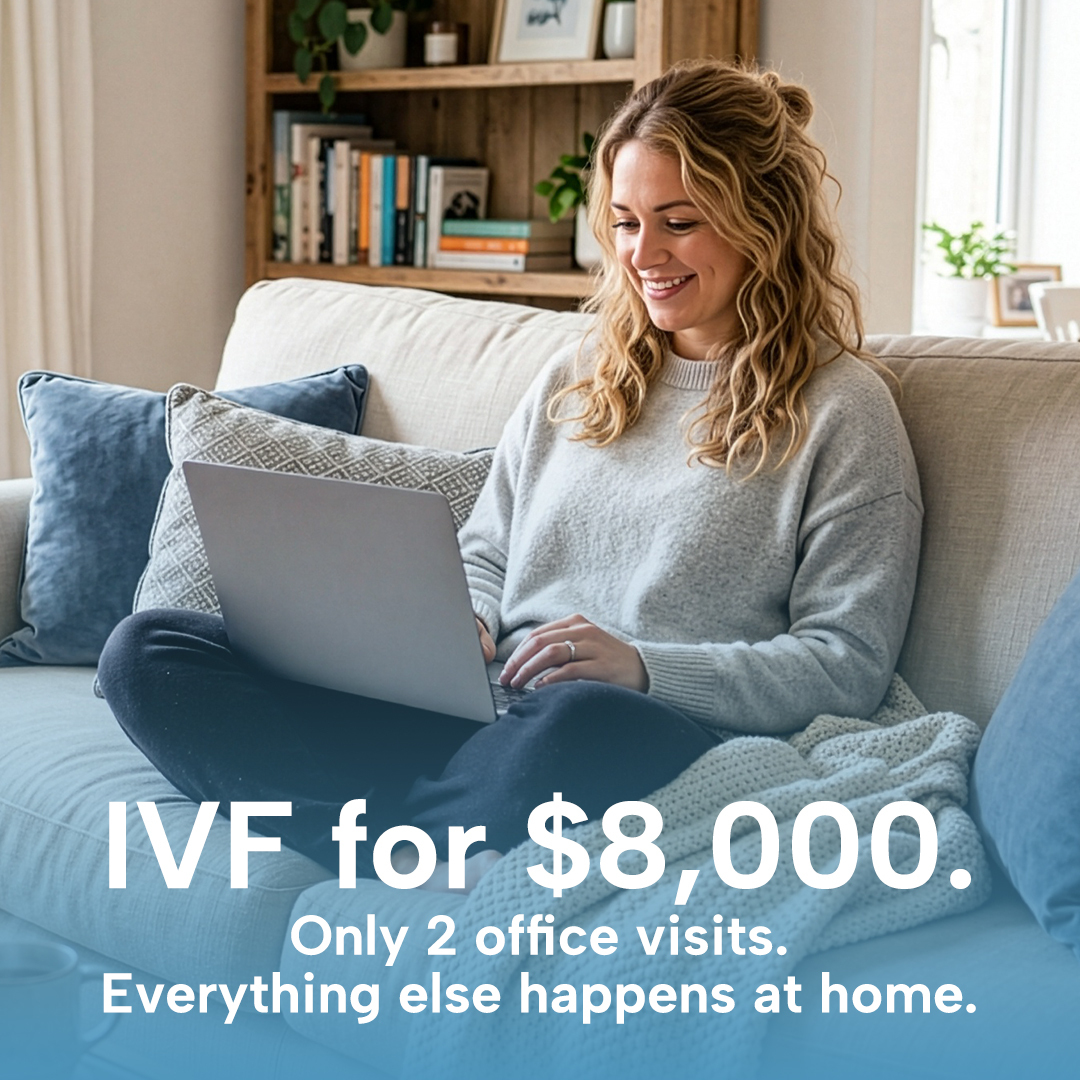 Agile IVF Facebook ad: World Class IVF for Less