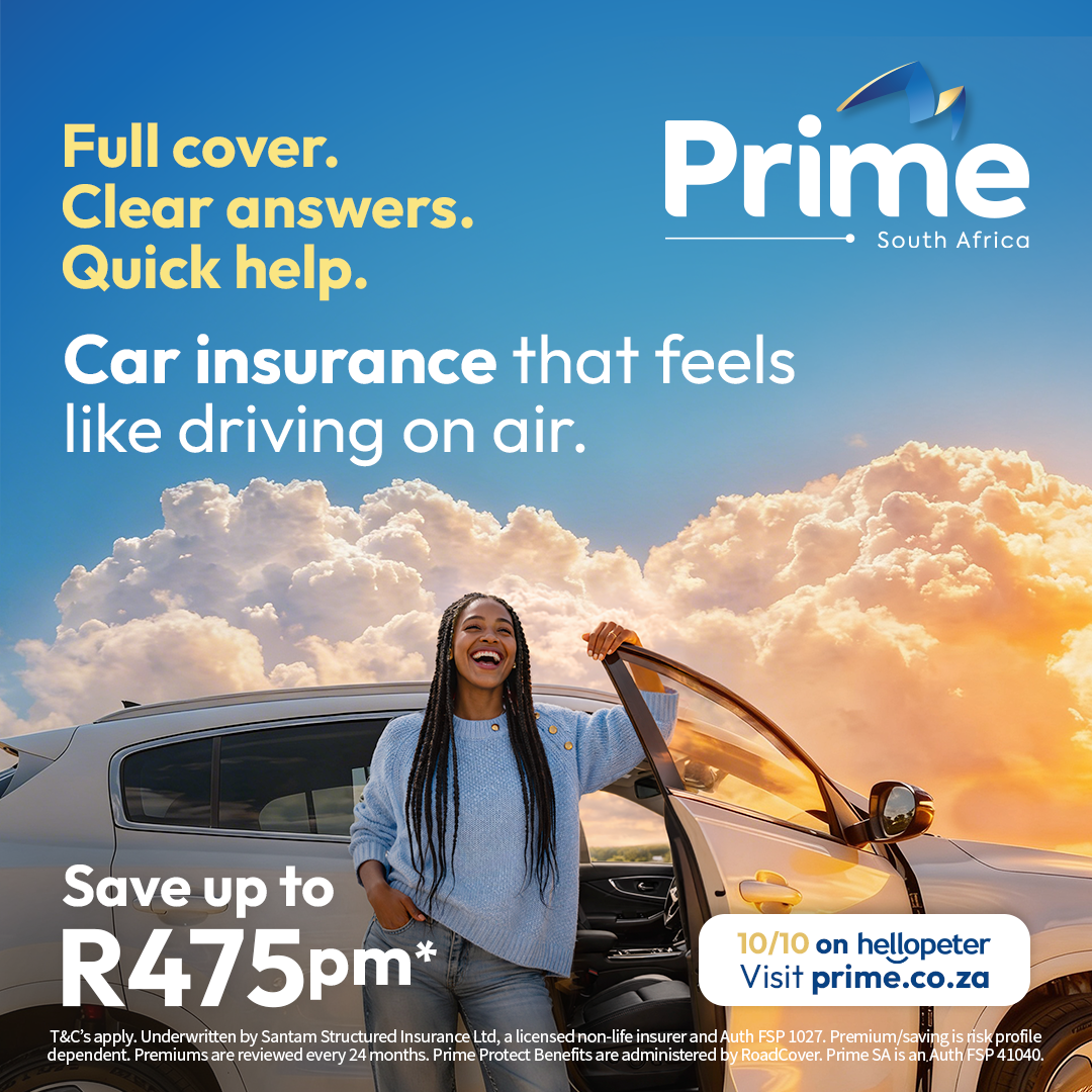 Prime South Africa Facebook ad