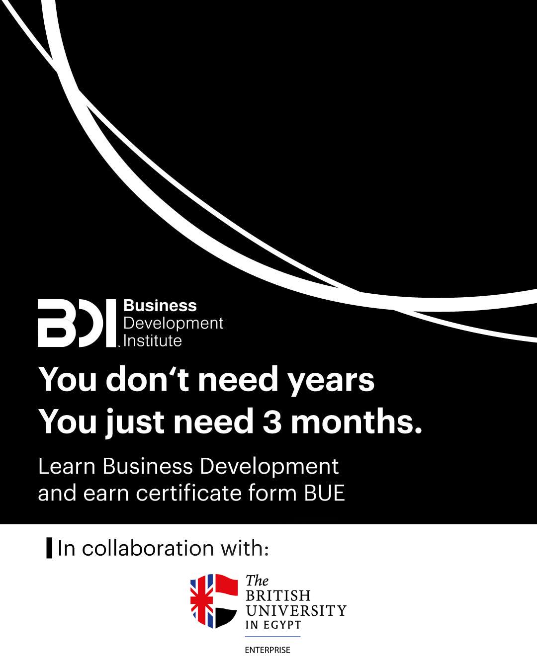 Business Development Institute Facebook ad: 𝗧𝗿𝗮𝗻𝘀𝗳𝗼𝗿𝗺 𝗬𝗼𝘂𝗿 𝗕𝘂𝘀𝗶𝗻𝗲𝘀𝘀 𝗶𝗻 𝟯…