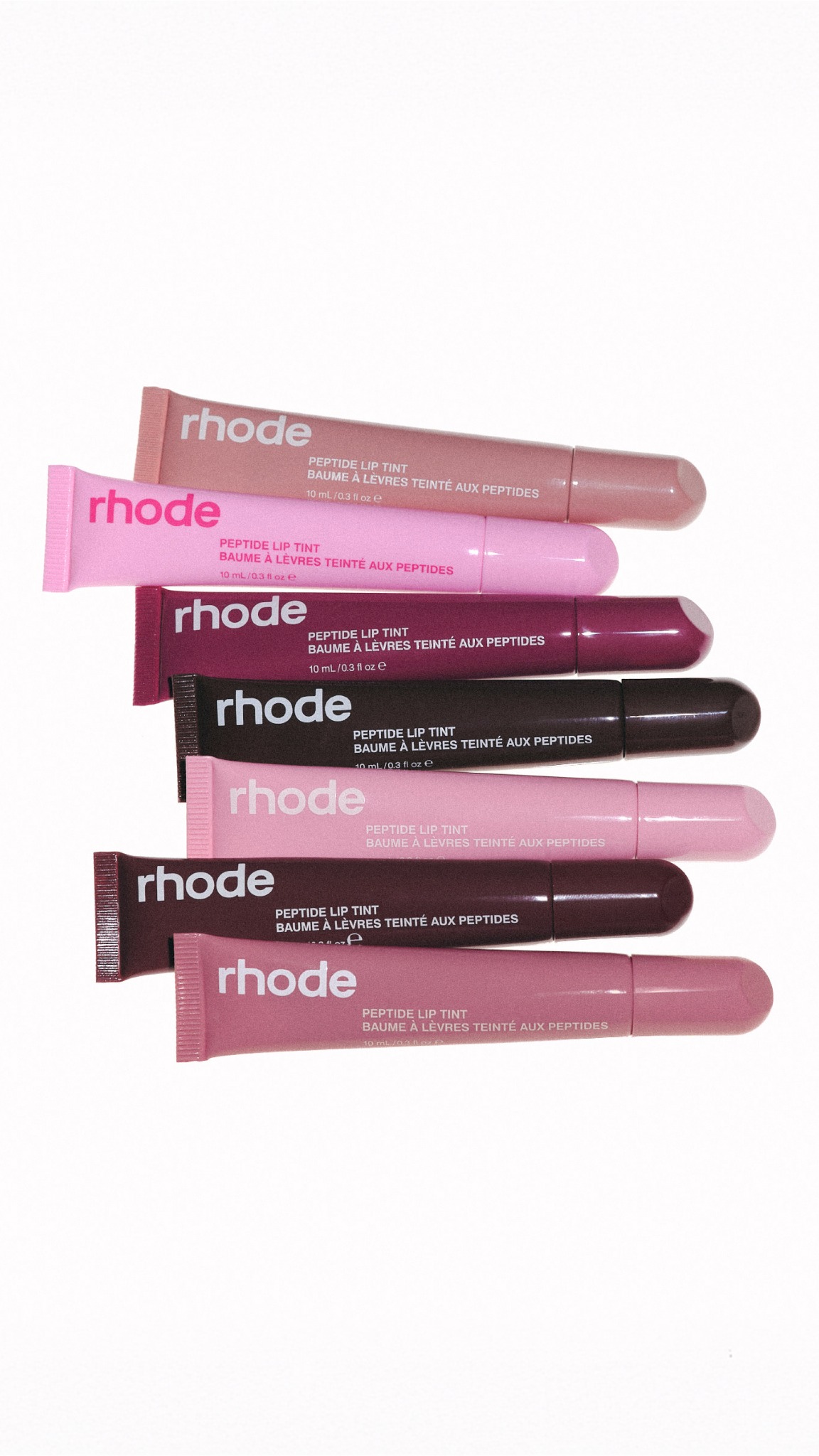 rhode Facebook ad: peptide lip tint