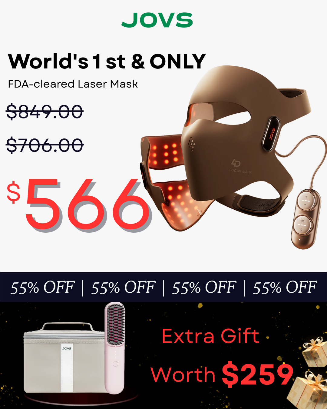 JOVS Facebook ad