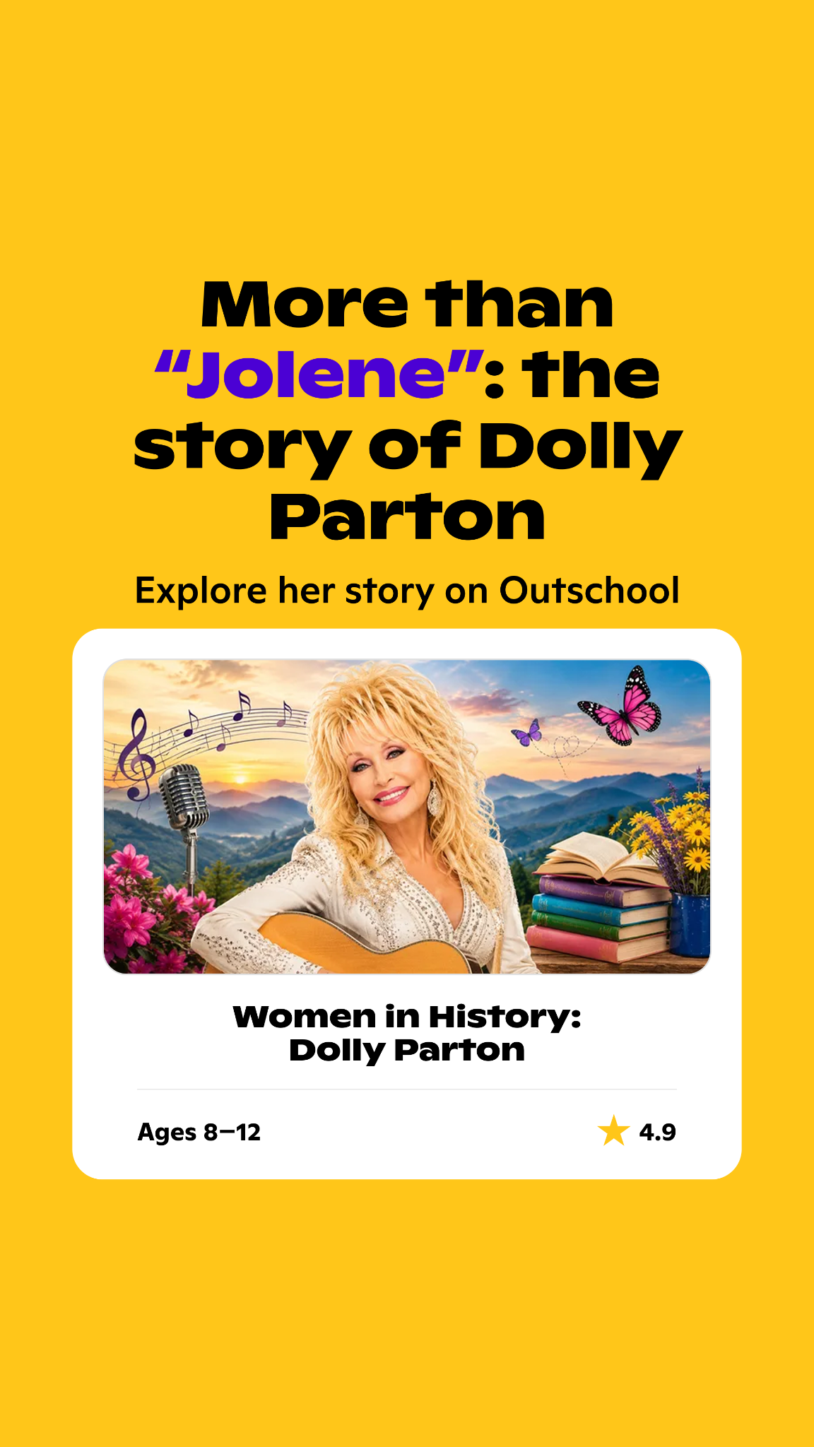Outschool Facebook ad