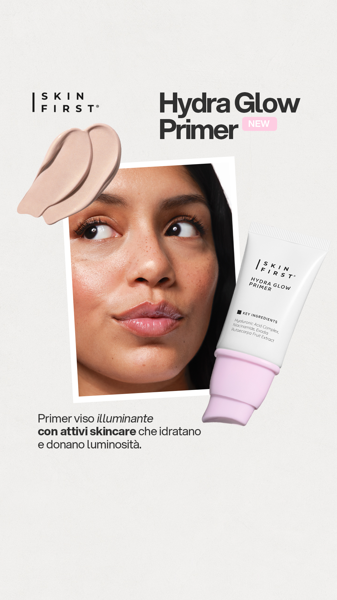 SKIN FIRST Facebook ad