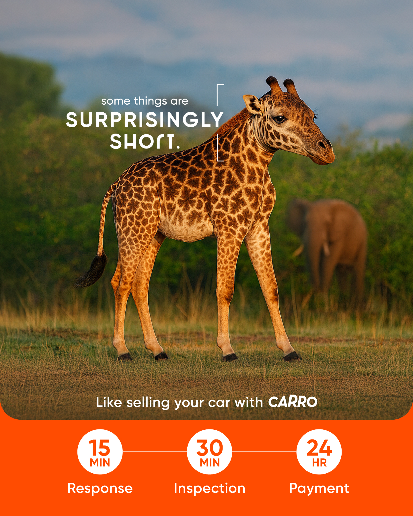Carro Malaysia Facebook ad: Sell your car with Carro.