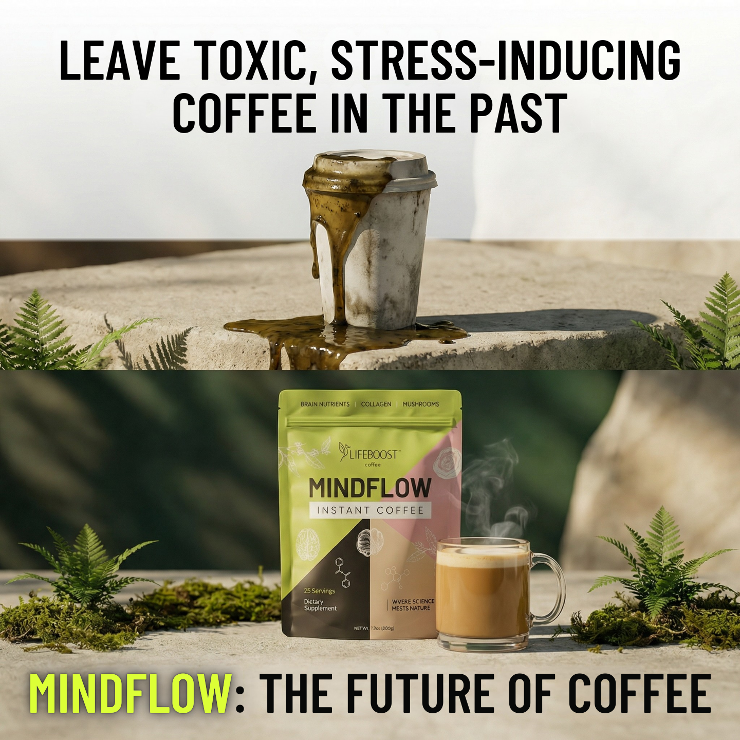 Lifeboost Coffee Facebook ad