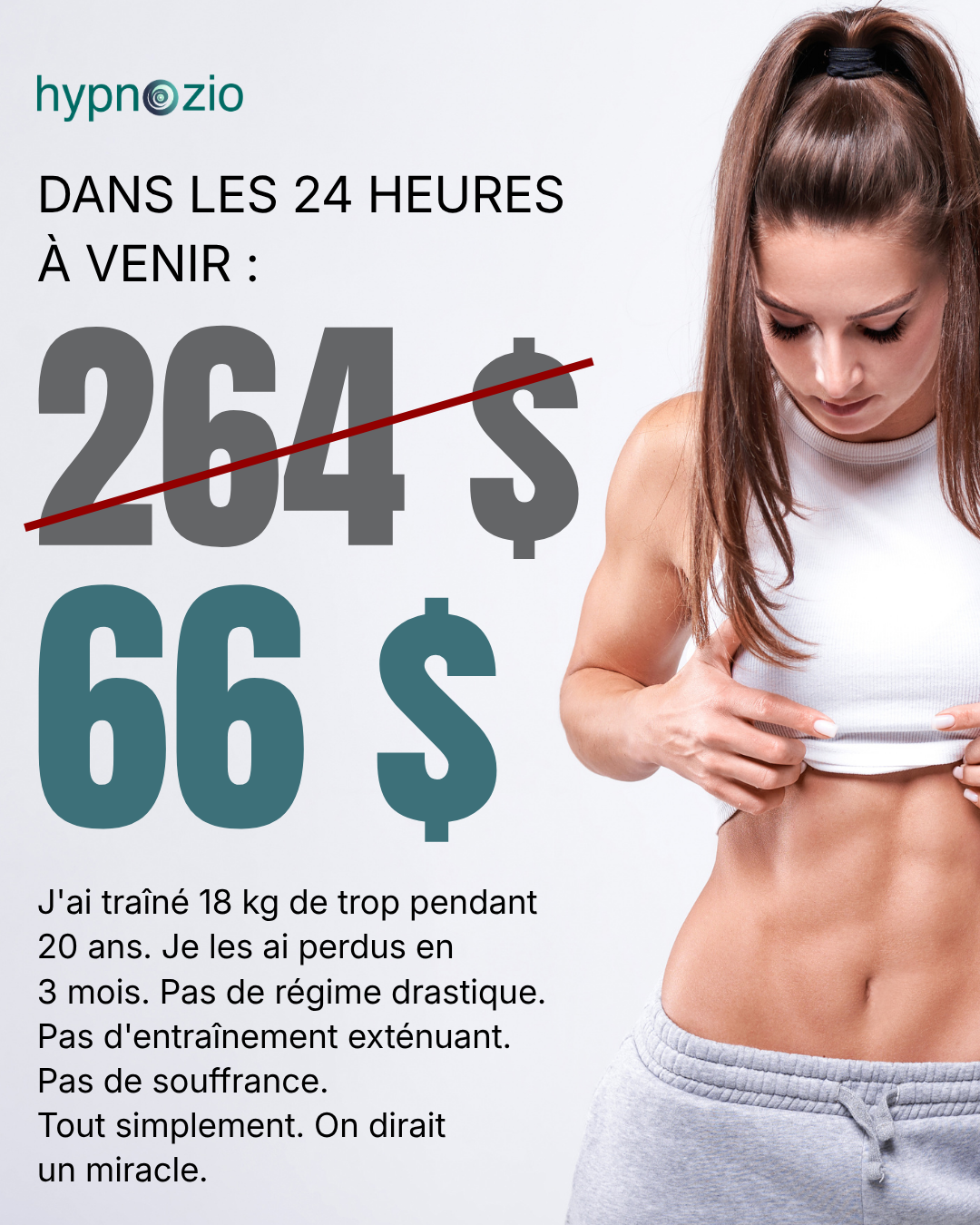 Hypnozio: power of hypnotherapy Facebook ad