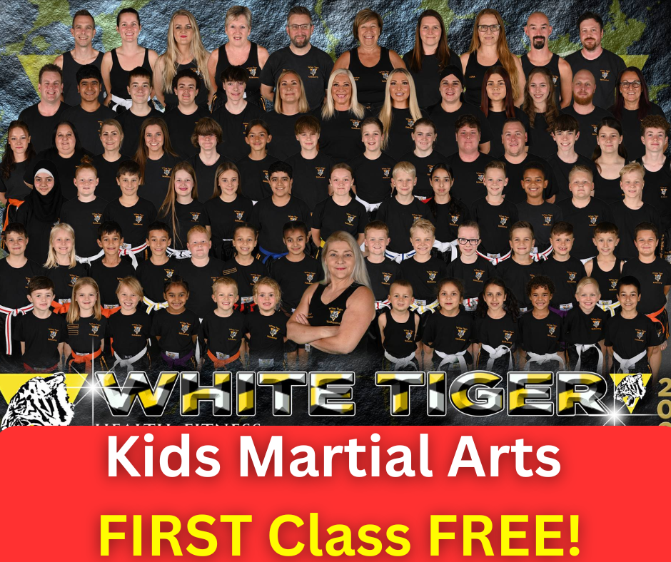 White Tiger Kickboxing Academy Facebook ad from Jan 9, 2025
