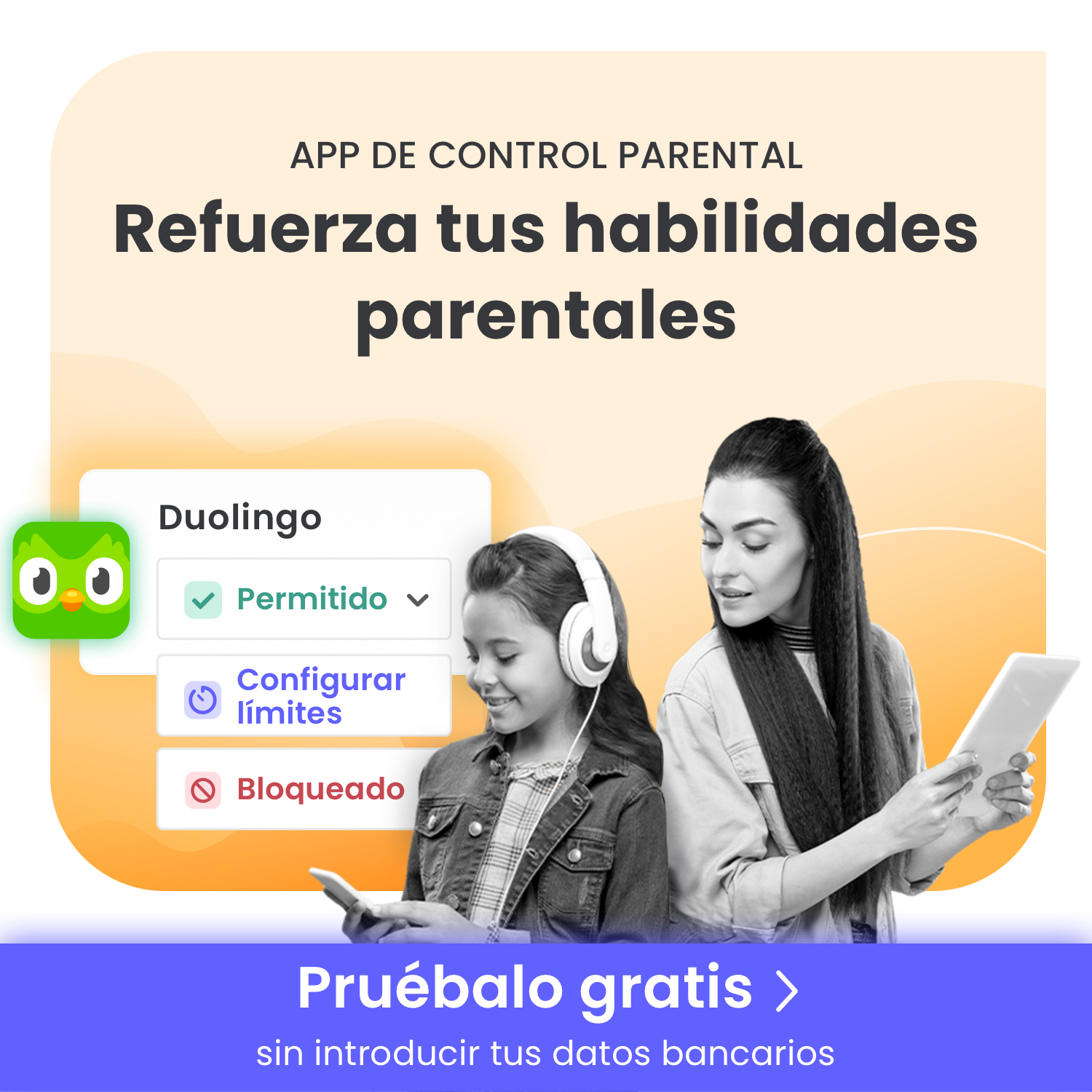 Qustodio Facebook ad