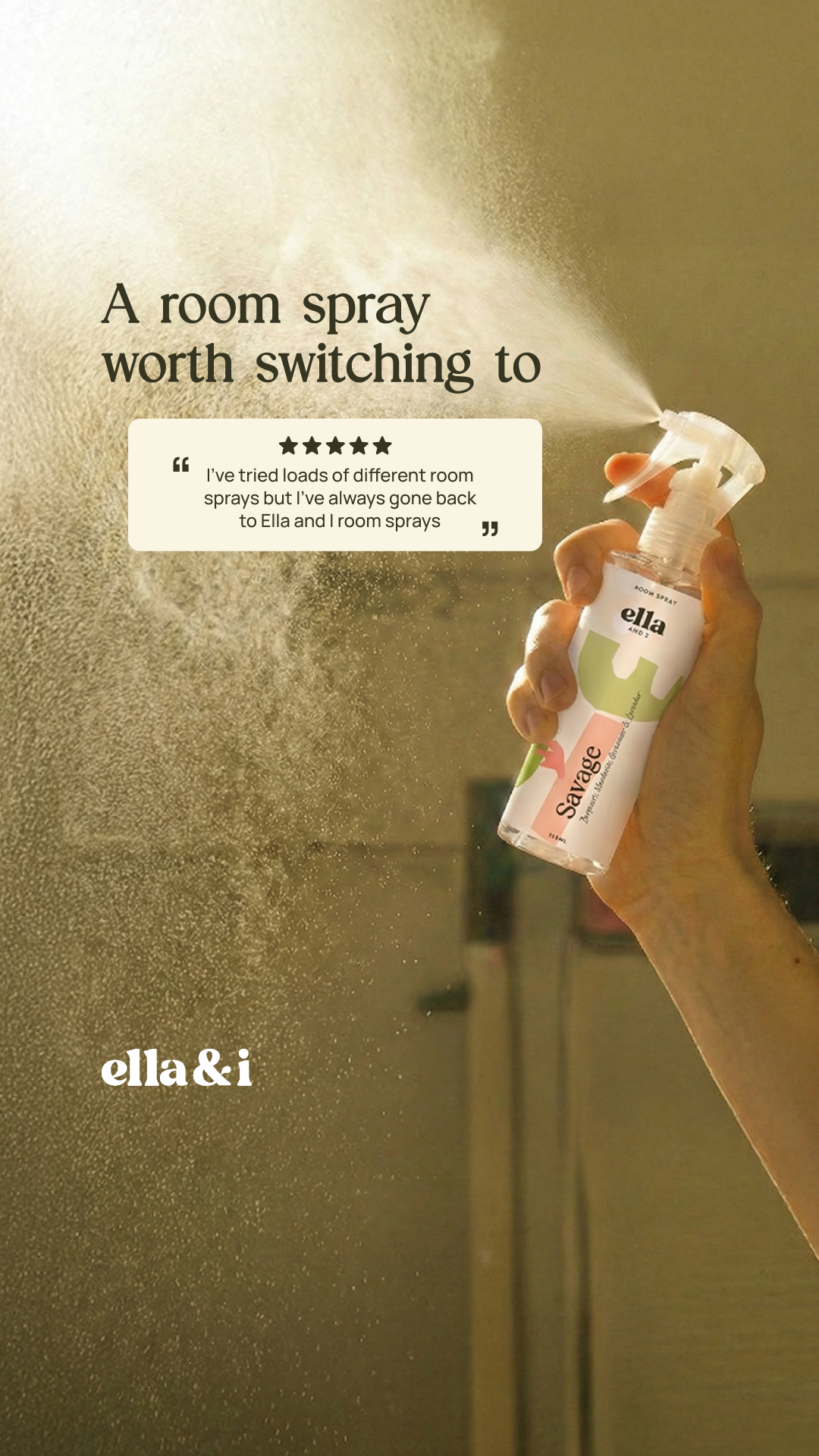 Ella & I Home Fragrance Facebook ad