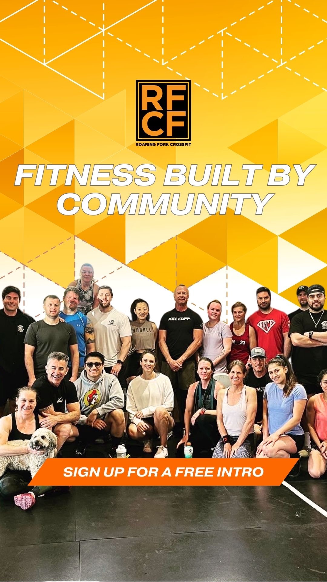 Roaring Fork CrossFit Facebook ad