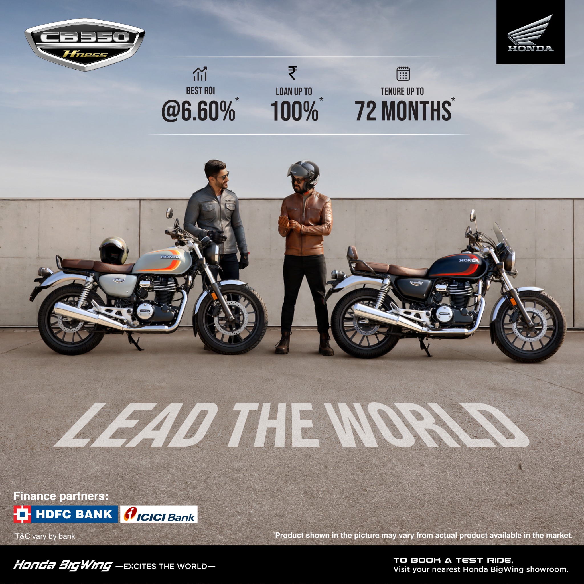 Honda BigWing India Facebook ad
