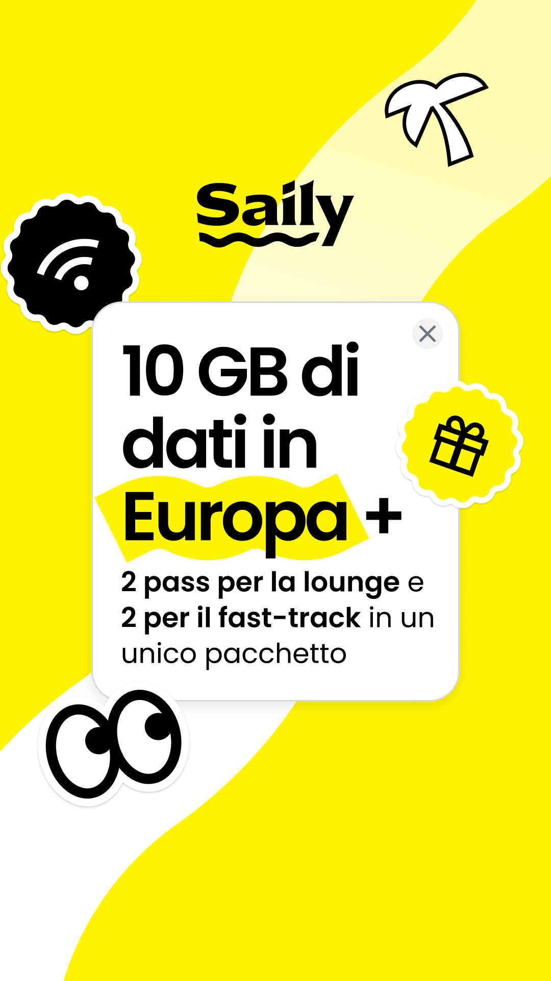 Saily Facebook ad