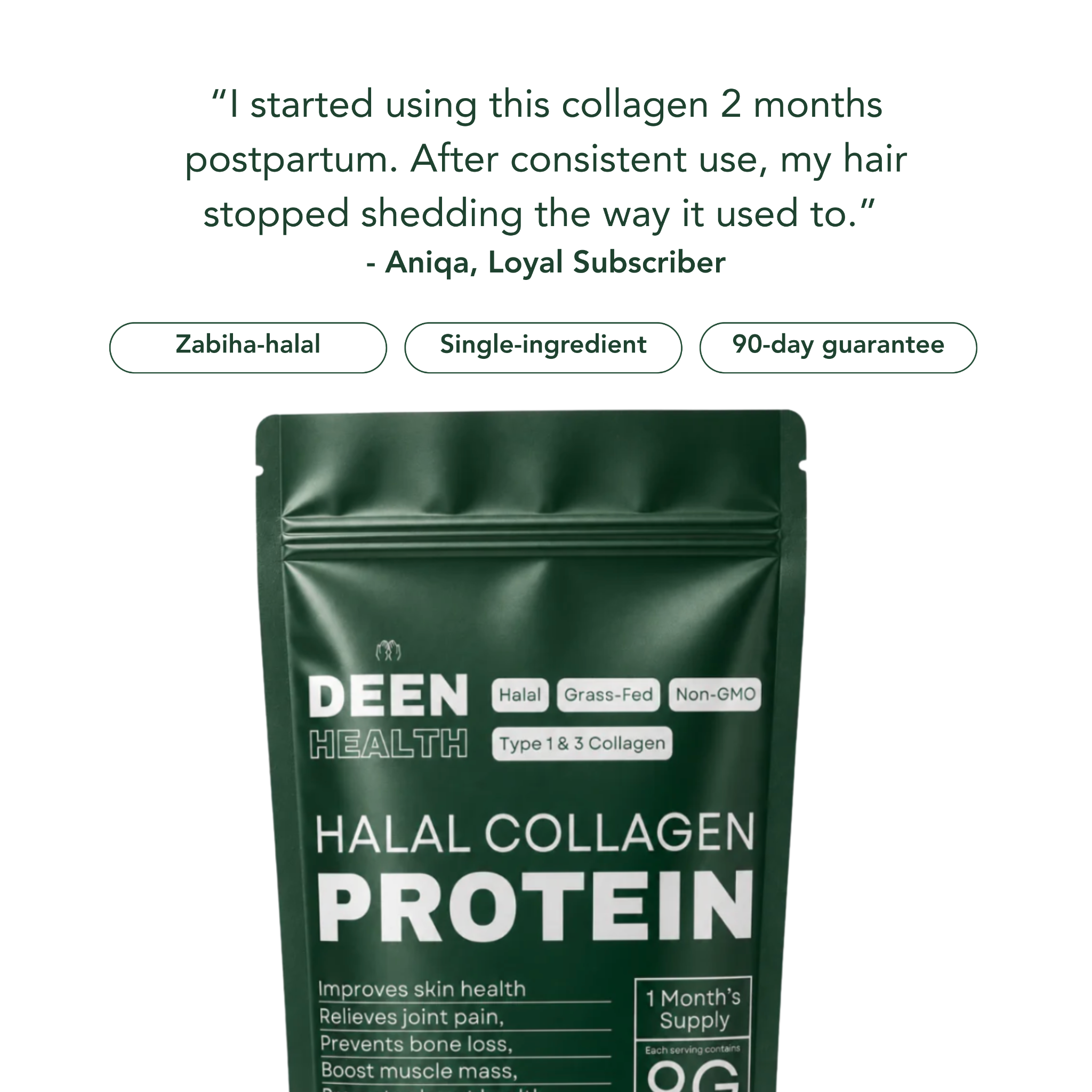 Deen Health Facebook ad